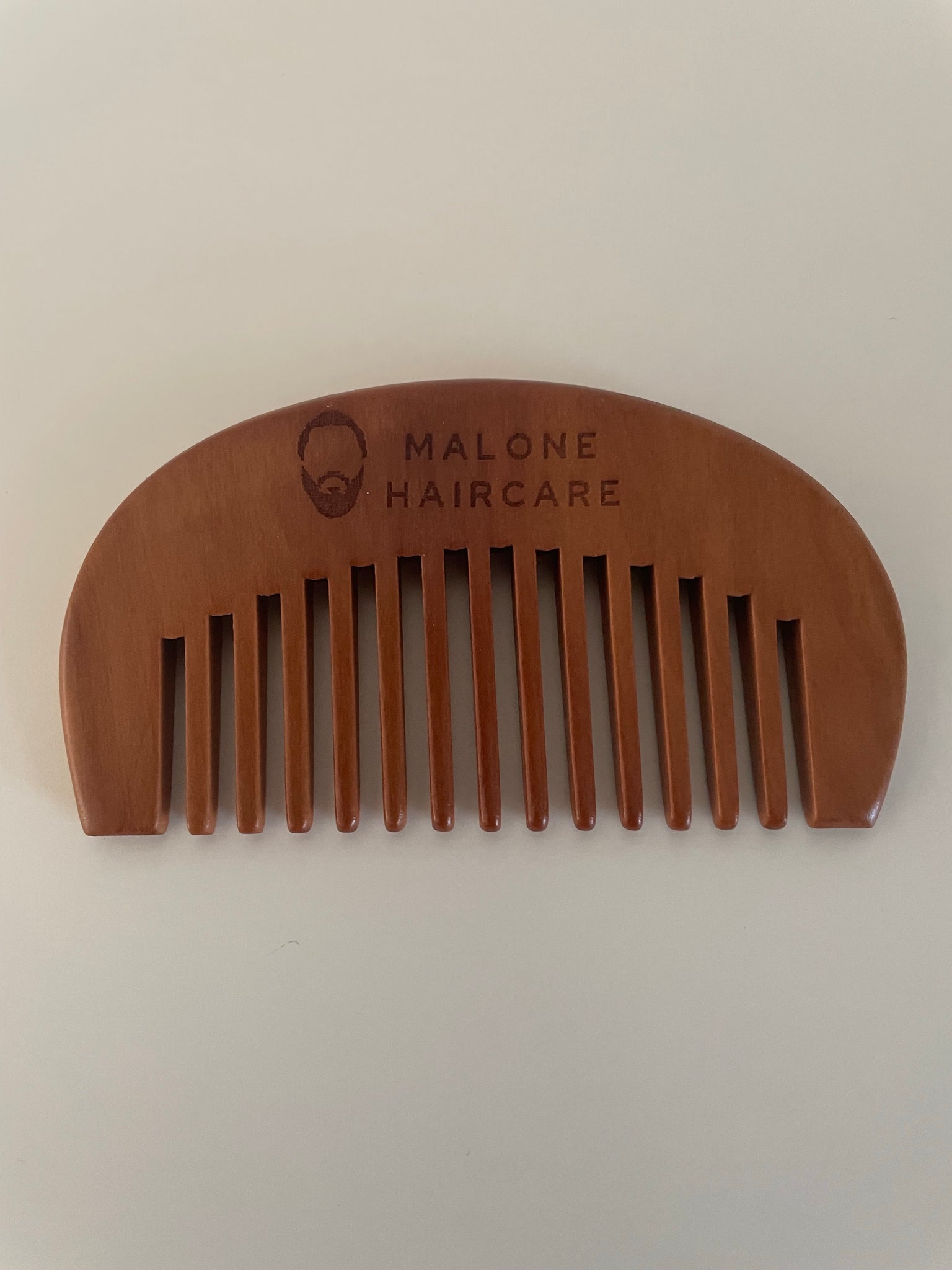 Wide tooth beard comb